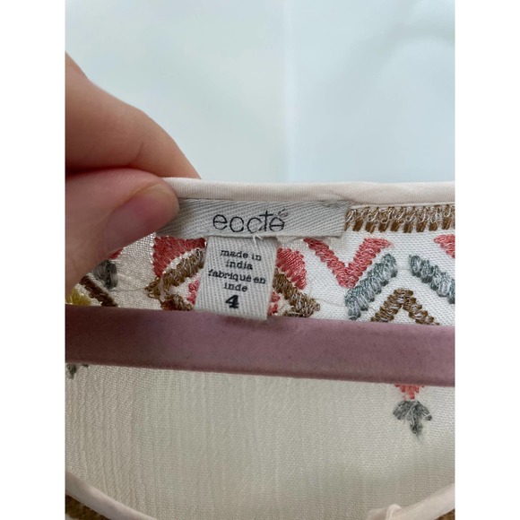 Boho Flutter Sleeve Dress - Picture 3 of 11